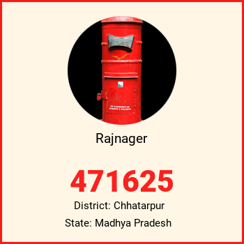 Rajnager pin code, district Chhatarpur in Madhya Pradesh