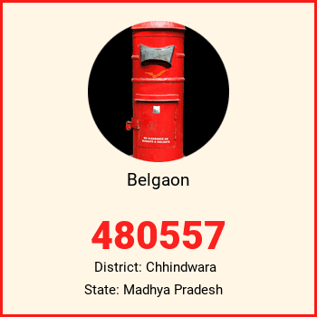 Belgaon pin code, district Chhindwara in Madhya Pradesh
