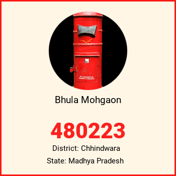 Bhula Mohgaon pin code, district Chhindwara in Madhya Pradesh