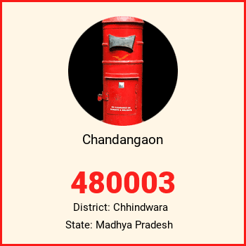 Chandangaon pin code, district Chhindwara in Madhya Pradesh