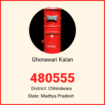 Ghorawari Kalan pin code, district Chhindwara in Madhya Pradesh