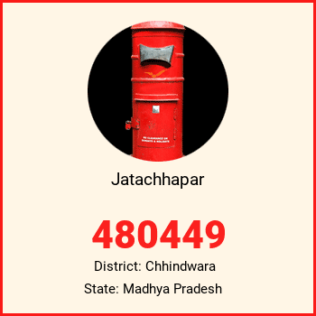 Jatachhapar pin code, district Chhindwara in Madhya Pradesh