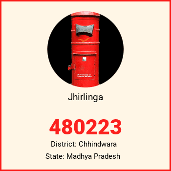 Jhirlinga pin code, district Chhindwara in Madhya Pradesh