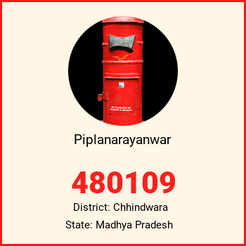 Piplanarayanwar pin code, district Chhindwara in Madhya Pradesh