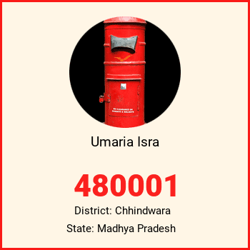 Umaria Isra pin code, district Chhindwara in Madhya Pradesh