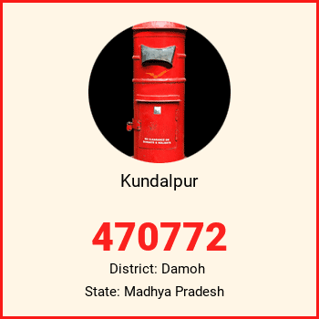Kundalpur pin code, district Damoh in Madhya Pradesh