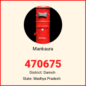 Mankaura pin code, district Damoh in Madhya Pradesh