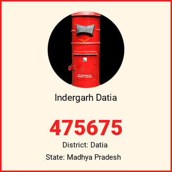 Indergarh Datia pin code, district Datia in Madhya Pradesh
