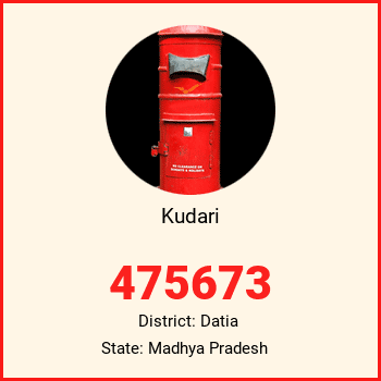 Kudari pin code, district Datia in Madhya Pradesh