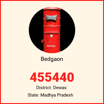 Bedgaon pin code, district Dewas in Madhya Pradesh