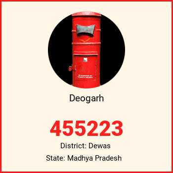 Deogarh pin code, district Dewas in Madhya Pradesh