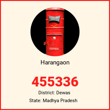 Harangaon pin code, district Dewas in Madhya Pradesh