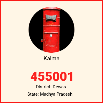 Kalma pin code, district Dewas in Madhya Pradesh