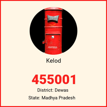 Kelod pin code, district Dewas in Madhya Pradesh