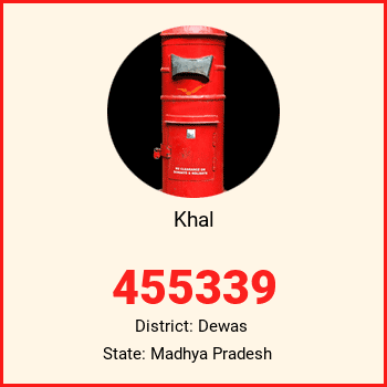 Khal pin code, district Dewas in Madhya Pradesh
