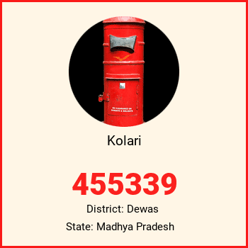 Kolari pin code, district Dewas in Madhya Pradesh