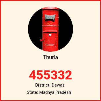 Thuria pin code, district Dewas in Madhya Pradesh