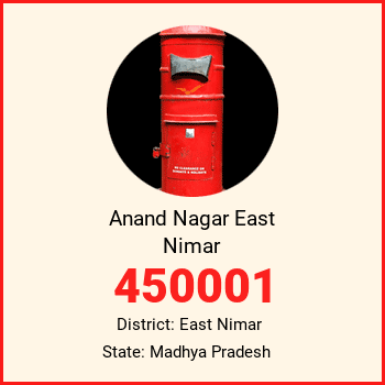 Anand Nagar East Nimar pin code, district East Nimar in Madhya Pradesh