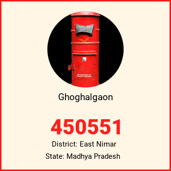 Ghoghalgaon pin code, district East Nimar in Madhya Pradesh