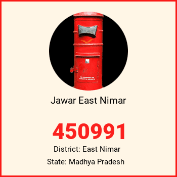Jawar East Nimar pin code, district East Nimar in Madhya Pradesh