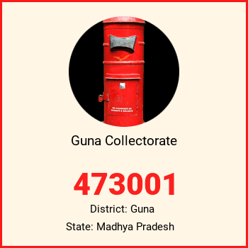 Guna Collectorate pin code, district Guna in Madhya Pradesh