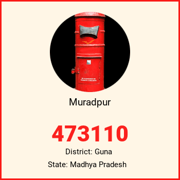 Muradpur pin code, district Guna in Madhya Pradesh
