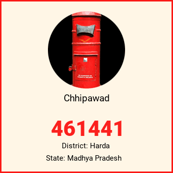 Chhipawad pin code, district Harda in Madhya Pradesh