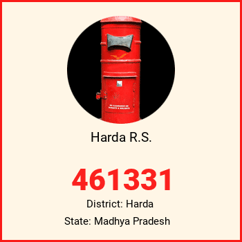 Harda R.S. pin code, district Harda in Madhya Pradesh