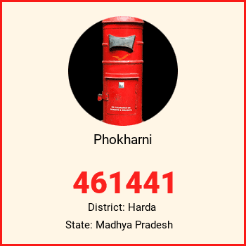 Phokharni pin code, district Harda in Madhya Pradesh