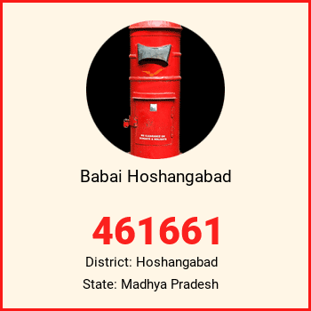 Babai Hoshangabad pin code, district Hoshangabad in Madhya Pradesh