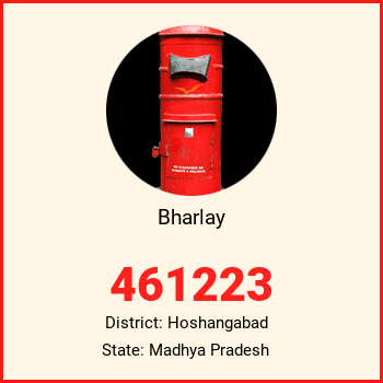 Bharlay pin code, district Hoshangabad in Madhya Pradesh