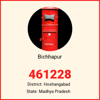 Bichhapur pin code, district Hoshangabad in Madhya Pradesh