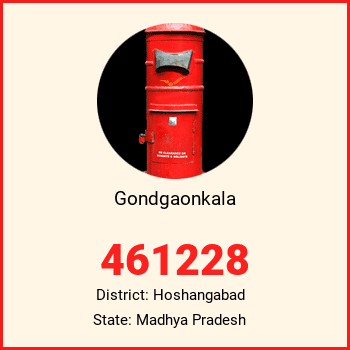 Gondgaonkala pin code, district Hoshangabad in Madhya Pradesh