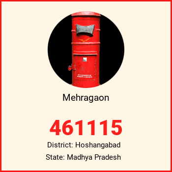 Mehragaon pin code, district Hoshangabad in Madhya Pradesh