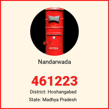 Nandarwada pin code, district Hoshangabad in Madhya Pradesh