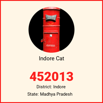 Indore Cat pin code, district Indore in Madhya Pradesh