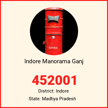 Indore Manorama Ganj pin code, district Indore in Madhya Pradesh