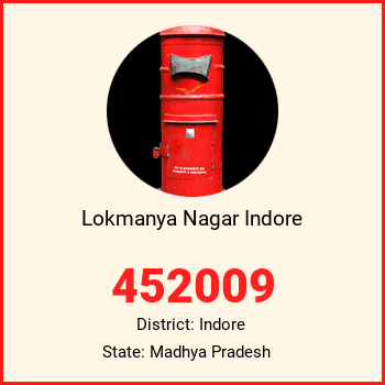 Lokmanya Nagar Indore pin code, district Indore in Madhya Pradesh