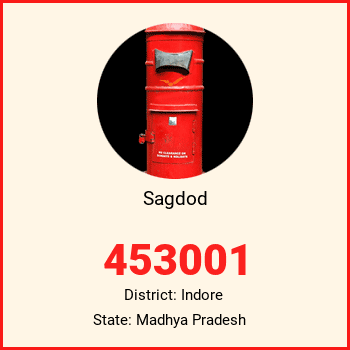 Sagdod pin code, district Indore in Madhya Pradesh