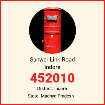 Sanwer Link Road Indore pin code, district Indore in Madhya Pradesh