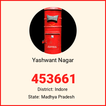 Yashwant Nagar pin code, district Indore in Madhya Pradesh
