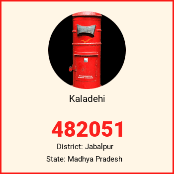 Kaladehi pin code, district Jabalpur in Madhya Pradesh