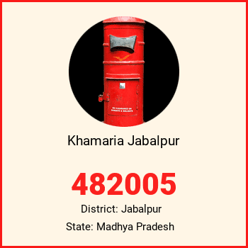 Khamaria Jabalpur pin code, district Jabalpur in Madhya Pradesh