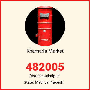 Khamaria Market pin code, district Jabalpur in Madhya Pradesh