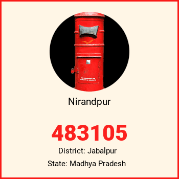 Nirandpur pin code, district Jabalpur in Madhya Pradesh