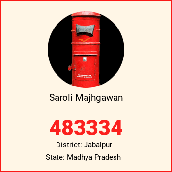 Saroli Majhgawan pin code, district Jabalpur in Madhya Pradesh