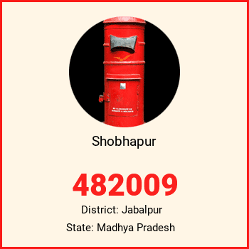 Shobhapur pin code, district Jabalpur in Madhya Pradesh