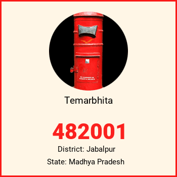 Temarbhita pin code, district Jabalpur in Madhya Pradesh