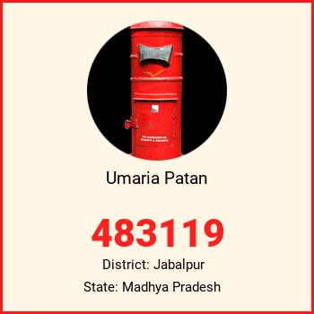 Umaria Patan pin code, district Jabalpur in Madhya Pradesh