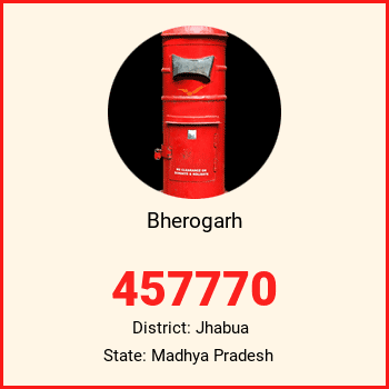 Bherogarh pin code, district Jhabua in Madhya Pradesh